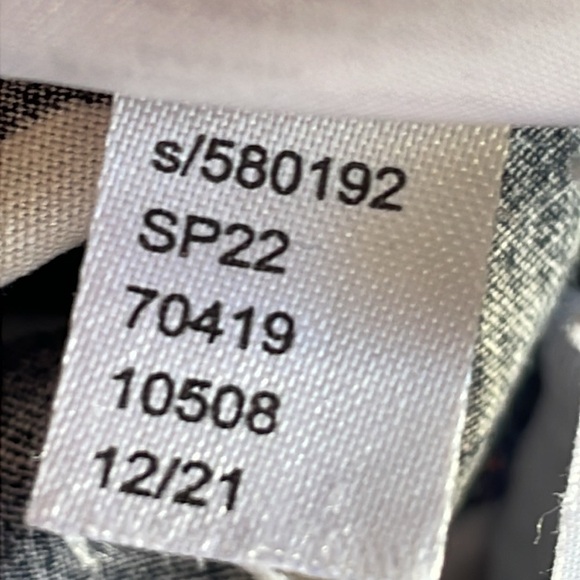 Loft Dotted Flutter Sleeve V-neck Midi Dress - Picture 9 of 10